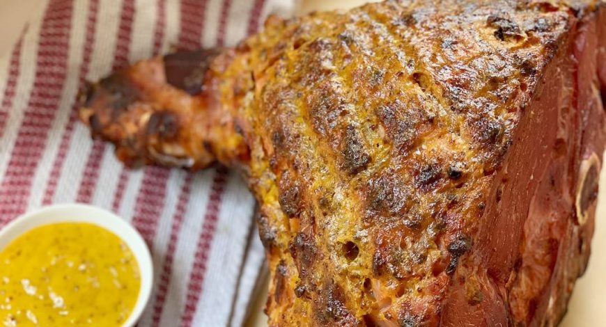 Mango, Maple & Mustard Christmas Ham