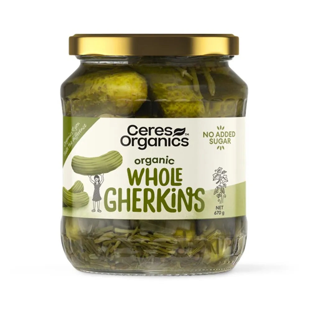 Organic Gherkins Whole