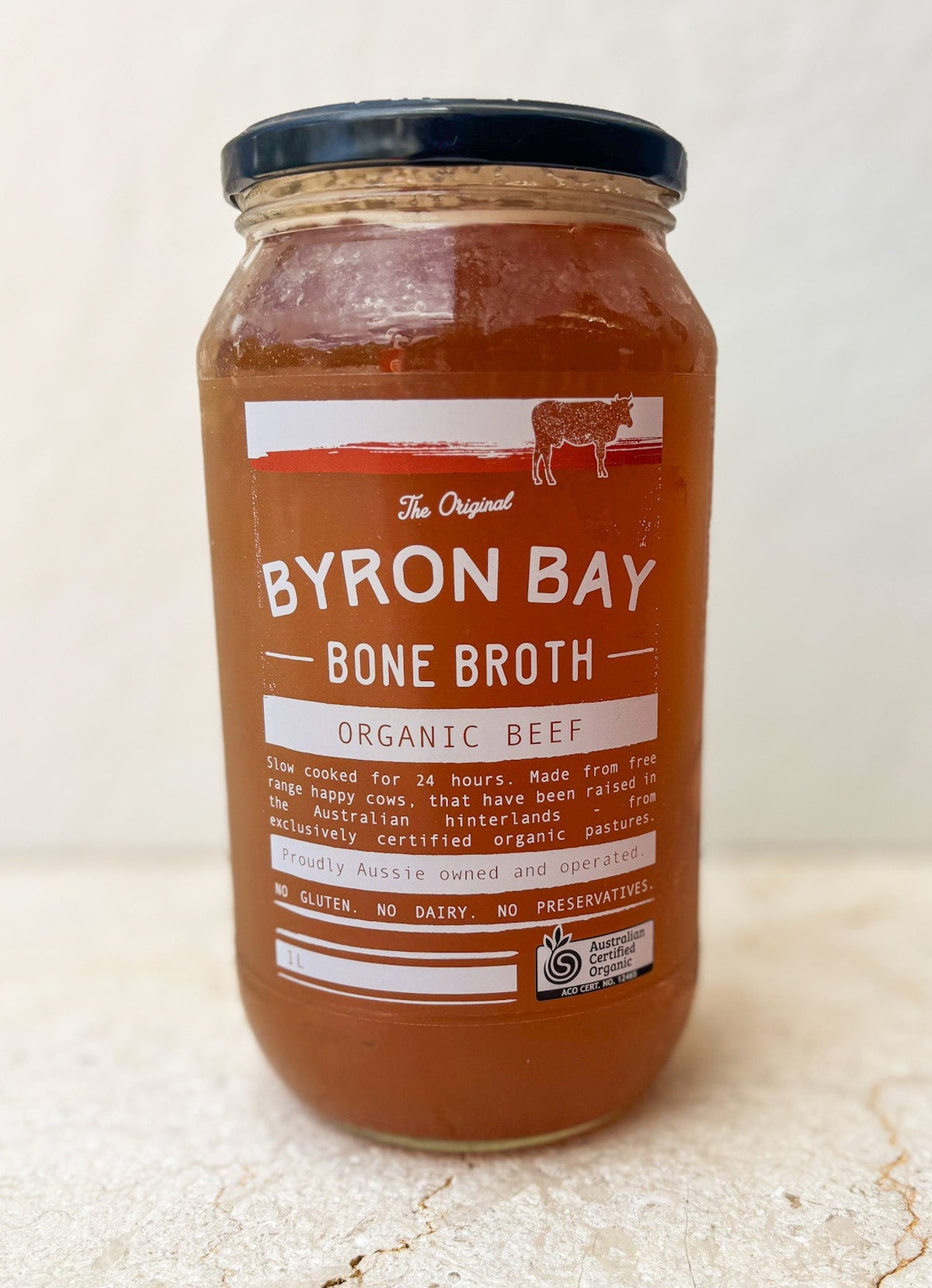 The Original Byron Bay Bone Broth - Beef 1L