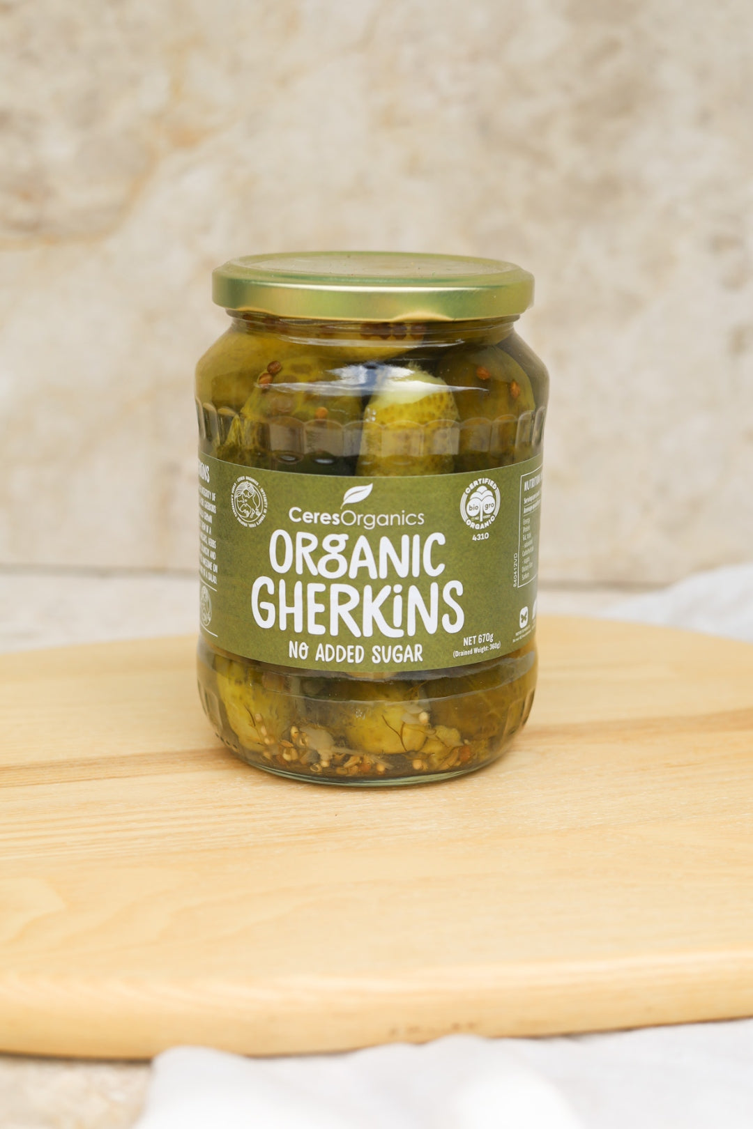 Organic Gherkins