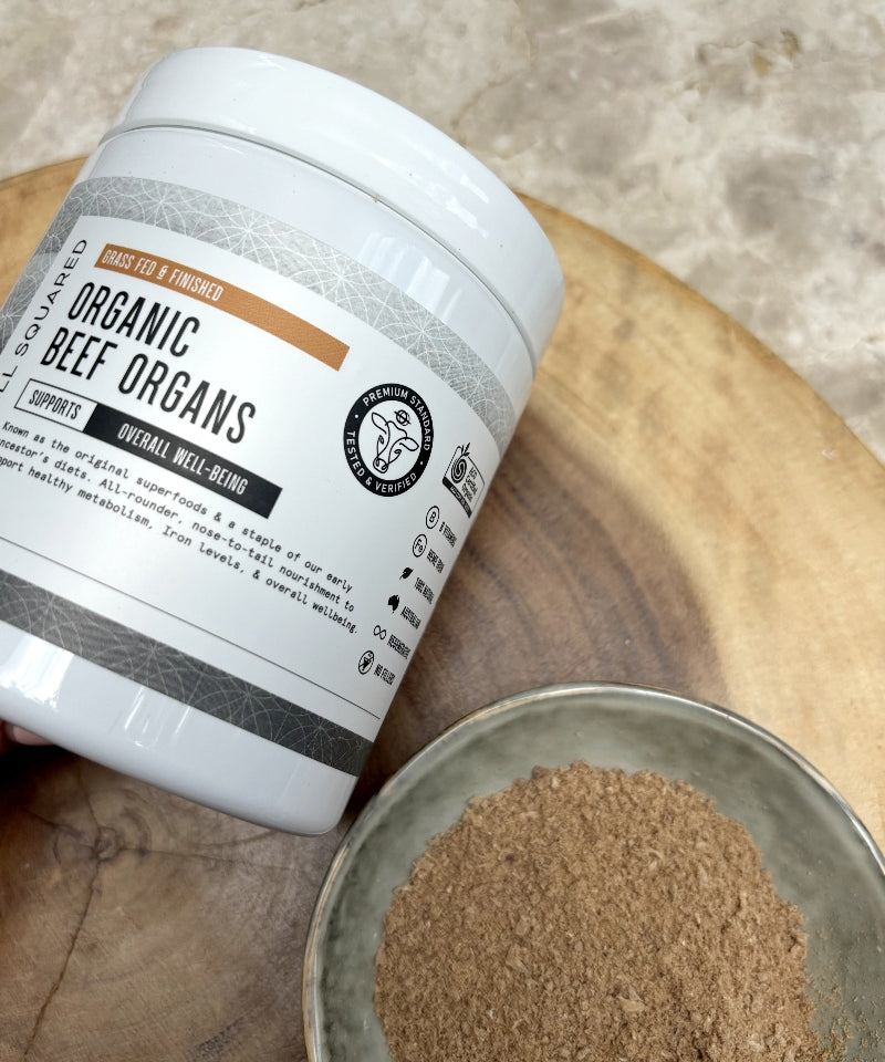 Organic Beef Organ Powder - Australian Organic Meat Co