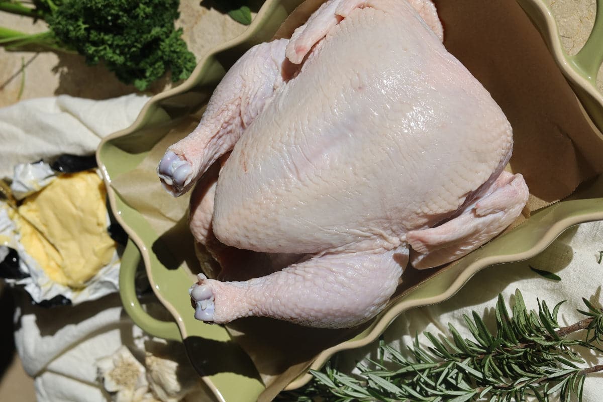 Certified Organic Freestone Valley Farm Whole Chook - frozen