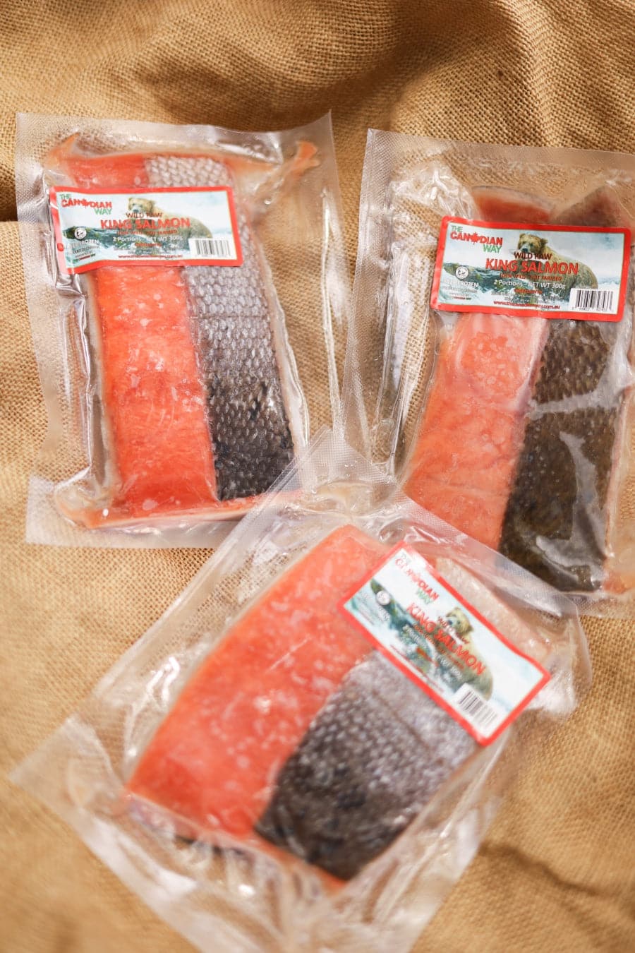 Wild caught King Salmon - Australian Organic Meat Co