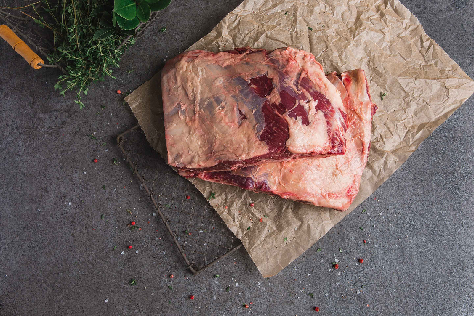 Certified organic beef short ribs