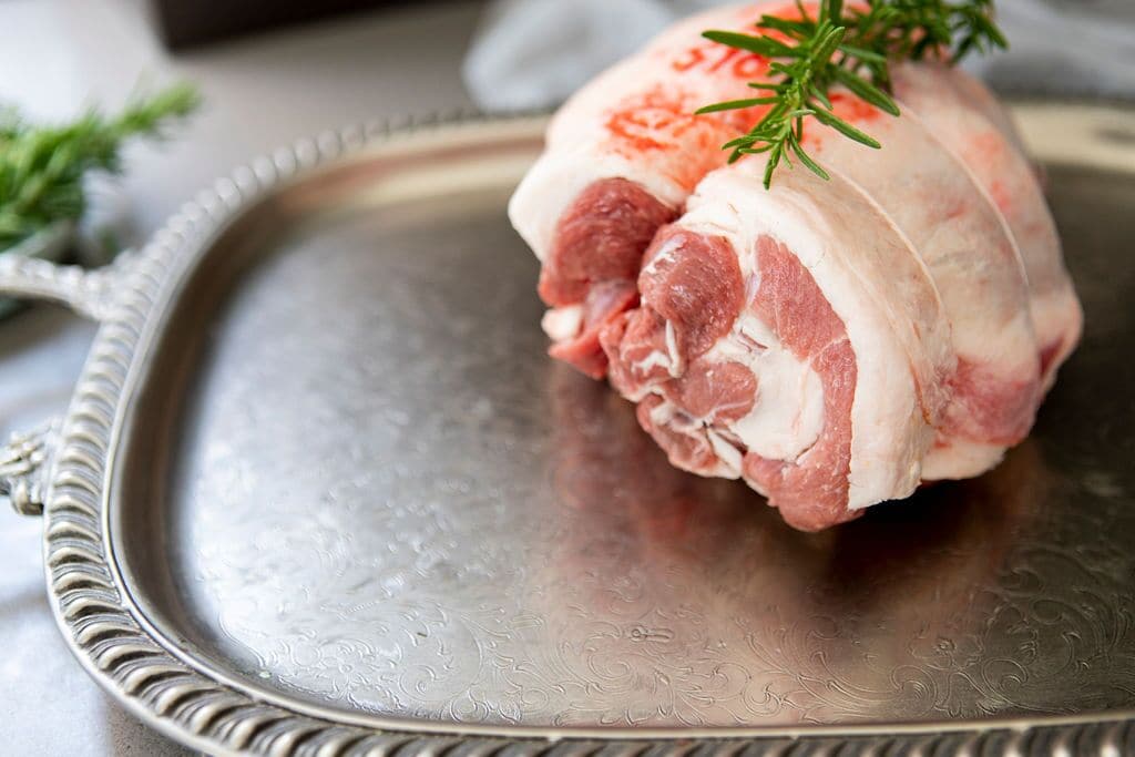 Certified Organic Boned and Rolled Lamb Shoulder