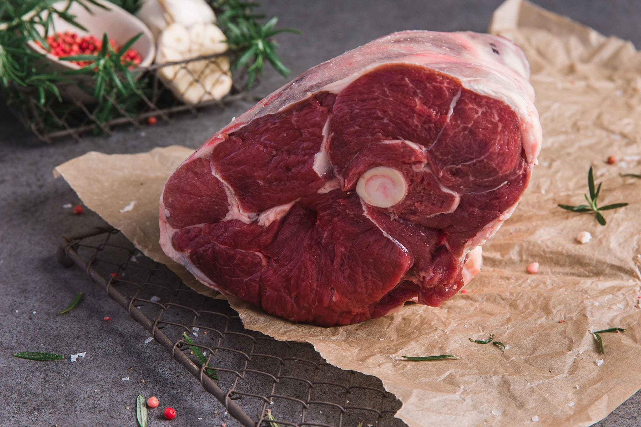 Certified Organic Lamb Leg Bone-In – Half - Australian Organic Meat Co