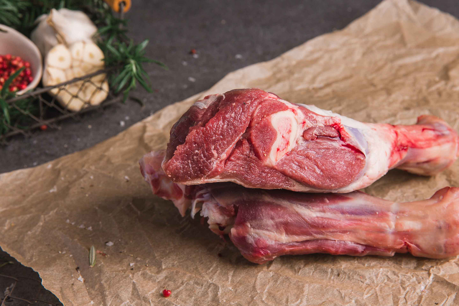 Certified Organic Lamb shank