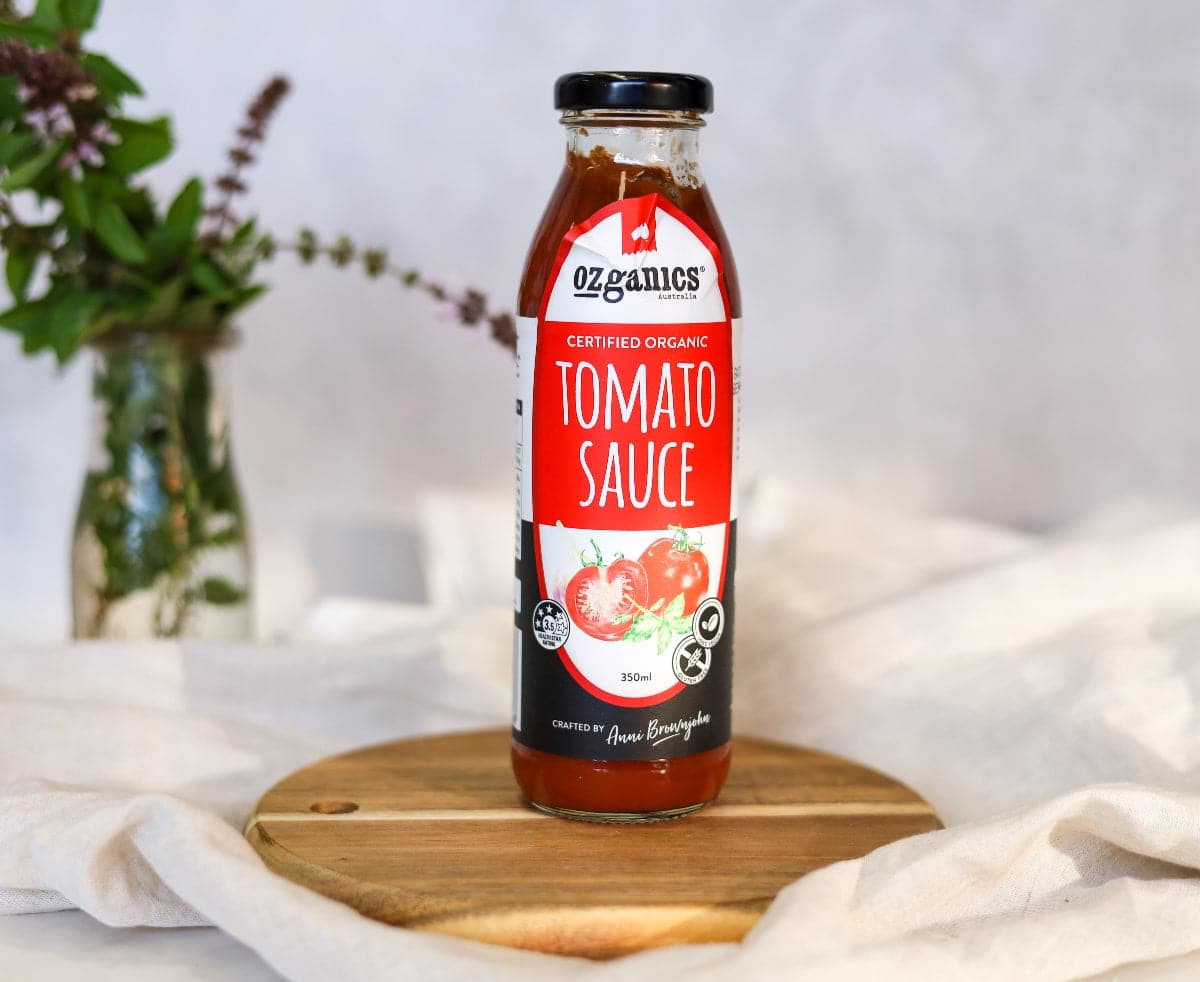 Organic Tomato Sauce Australian Organic Meat Co